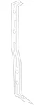 Genuine Honda Grille Reinforcement Bracket 71165-THR-A50. Fixed Price $30.22.