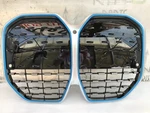 Bmw I4 G26 2022-2024 Front Bumper Radiator Grille 8738565 (icam Hole) #1. Fixed Price $267.58.