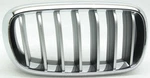 Oem Right Passenger Side Upper Grille Insert For Bmw X6 Chrome Satin Bars. Fixed Price $52.99.