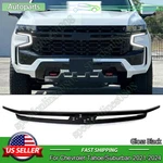 Gloss Black Front Bumper Grille Molding Trim Fits 2021-2024 Chevy Tahoe/suburban. Fixed Price $109.99.