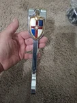 Vintage 1946 47 Lincoln Continental Center Grille Emblem Oem 7035-5-EH-8241. Fixed Price $75.00.