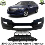 Front Bumper Cover Primed & Grille For 2010-2012 Honda Accord Crosstour. Fixed Price $441.88.