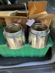 Nos 1955 Ford Parking Lamp Bezels Pair B5A-8206-B B5A-8207-B. Fixed Price $795.00.