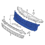 For Kia Telluride 2024-2025 863A0S9750 Front Upper Grille. Fixed Price $695.50.
