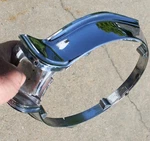 Oem Mopar 1941 Dodge Right Hand Passenger Side Head Light Chrome Bezel 866198. Fixed Price $125.00.
