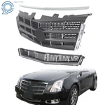 For Cadillac Cts 2008-2011 Front Upper & Lower Grill With Chrome Trim Gray. Fixed Price $172.60.