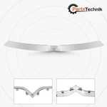 Bright Chrome Front Upper Grille Trim Fit 2016-2020 Tesla Model X 1047022-00-D. Fixed Price $39.80.