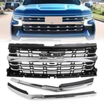 For 2022-2024 Chevy Silverado 1500 Ltz Chrome Front Bumper Upper Grille 85516947. Fixed Price $199.99.