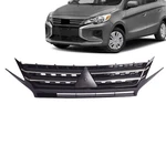 New Front Upper Grille Fits Mitsubishi Mirage 2021 2022 2023 2024 Chrome Trim. Fixed Price $217.99.