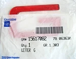 New Nos 1985 - 96 Gmc "g" Radiator Grille Emblem 15617082. Fixed Price $124.99.