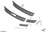 Genuine Bmw G30 G31 518D 520DX 520E 520I 1.6 523D Grid Centre 51139498597. Fixed Price $84.01.