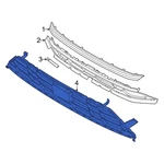 For Hyundai Elantra 2024-2025 86351AANA0EB Front Center Grille. Fixed Price $508.00.