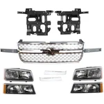 Grille Front For Chevy Chevrolet Silverado 1500 Hd Classic 2500 3500 Truck. Fixed Price $392.31.