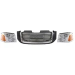 Grille Headlight Kit 02-09 Gmc Envoy 02-06 Xl 04-05 Xuv. Fixed Price $547.78.