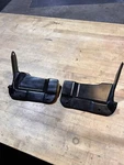 1976 1977 Chevrolet Monte Carlo Radiator Grille Bracket Pair Oem. Fixed Price $50.00.