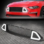 Triangle Led Drl 18-20 Ford Mustang Honeycomb Mesh Front Upper Bumper Grill. Fixed Price $63.88.