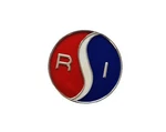 Early Car Studebaker R1 Radiator Hood Emblem Badge Brass Chrome. Fixed Price $124.56.