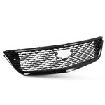 Front Bumper Upper Grille Glossy Black Fit For 2020-2023 Cadillac CT5. Fixed Price $112.69.