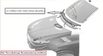 Windshield Wiper Cowl Grille Vent Panel Oem 2015 Minicoope 51 71 301 013. Fixed Price $90.00.