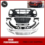 For 2019-2021 Hyundai Santa Fe 12PCS Complete Front Bumper Grills Skid Plate Kit. Fixed Price $495.99.