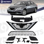 10PCS For Sentra 2016-2019 Front Bumper Radiator Support Cover Grille Mesh Kit. Fixed Price $84.95.