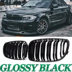 Gloss Black Dual Slats Front Kidney Grill For Bmw E81 E87 E82 E88 Series 135I. Fixed Price $33.59.