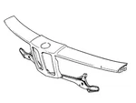 Genuine Bmw Front Panel 41331852331 New. Fixed Price $434.10.