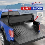 5.8FT Tri-fold Truck Tonneau Cover For 14-19 Chevy Silverado Gmc Sierra 150. Fixed Price $157.89.