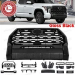 Front Bumper Grille Set For 2022-25 Toyota Tundra Black W/fog Light/grill Trim. Fixed Price $979.99.