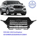 Front Bumper Upper Grille Assembly Black 2020 2021 2022 Ford Explorer. Fixed Price $148.19.