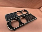 Bmw E12 528I 530I Front Headlight Grille Trim Pair Oem #79303. Fixed Price $60.00.