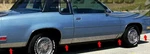 FITS:1978-1988 Oldsmobile Cutlass Supreme 2DR Flat Rocker Panel Trim 5 1/2" 10PC. Fixed Price $369.59.