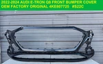 2022-2024 Audi Q8 E-tron Front Bumper 4KE807725 Oem Original Facelift S-line. Fixed Price $799.50.