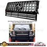G63 Gt Grille G-wagon Black-chrome Style G550 Star Emblem Logo. Fixed Price $255.00.