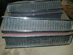 Mopar 1969 Chrysler 300, Right & Left Hand Front Rotating Head Lamp Door 2898472. Fixed Price $400.00.