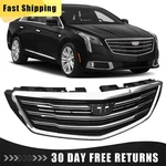 For 2018-2020 2019 Cadillac Xts Front Bumper Upper Grille W/ Chrome Black. Fixed Price $104.00.
