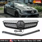 For Mercedes Benz W204 C63 Amg 2008-2011 Front Upper Grille W/led Emblem. Fixed Price $87.71.