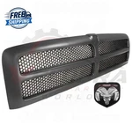 New For Front Grille Black & Oem Emblem 2PC 1994-2002 Dodge Ram 1500 2500 3500. Fixed Price $148.00.