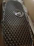 Center Grille Chrome Fits Jaguar Xfr 2009 2010 2011 C2Z3832 JA1200100. Fixed Price $150.00.