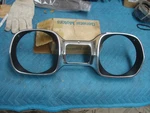 1967 Cutlass Headlight Bezel Nos Gm Oldsmobile 330. Fixed Price $300.00.