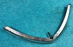 Original 1940 Oldsmobile Diecast Upper Grille Bar Trim Piece 413804 Oem Gm Part. Fixed Price $75.00.