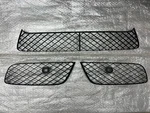 2012-2015 Bentley Continental Gtc V8 Front Bumper Lower Grille Set Black New. Fixed Price $575.00.