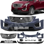 Front Bumper Cover Grille Assembly W/o Sensor Hole For 2017-2022 Cadillac XT5. Fixed Price $569.99.