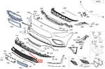 Mercedes-benz Cla C118 Front Bumper Lower Grille A1188853103. Fixed Price $138.74.