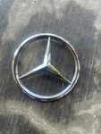 Mercedes C203 Coupe W203 Class Sport Front Grille Plastic Chrome Mbz 1 Star. Fixed Price $55.00.