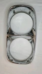 Ford Galaxie Lh Headlight Bezel Oem C6AB-13064-A Ltd Country Squire 1966 Used. Fixed Price $32.00.