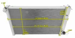 Qr Champion Row Radiator For 1973 - 1976 Chevrolet Corvette V8 Engine #MC478. Fixed Price $360.00.