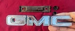 1974 Gmc Sprint Grill Emblem Nameplate 1973 1975 1976 1977 Front End Script Trim. Fixed Price $119.99.