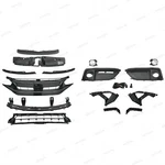 15PC For Civic 2019-2021 Front Upper Lower Grill Mesh Fog Lamp Bumper Brackets. Fixed Price $125.34.