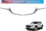 Gloss Silver Front Bumper Grille Molding Trim Set Fits For 20-24 Mazda CX30. Fixed Price $99.90.